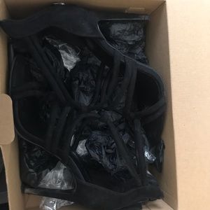 Zara Black Sandals